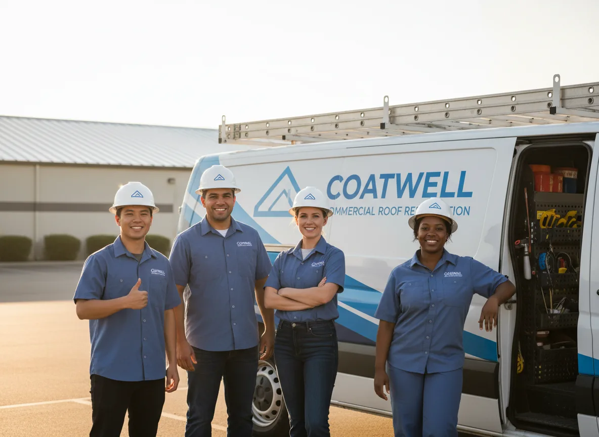 Commercial roof coating company in Flatwoods, LA